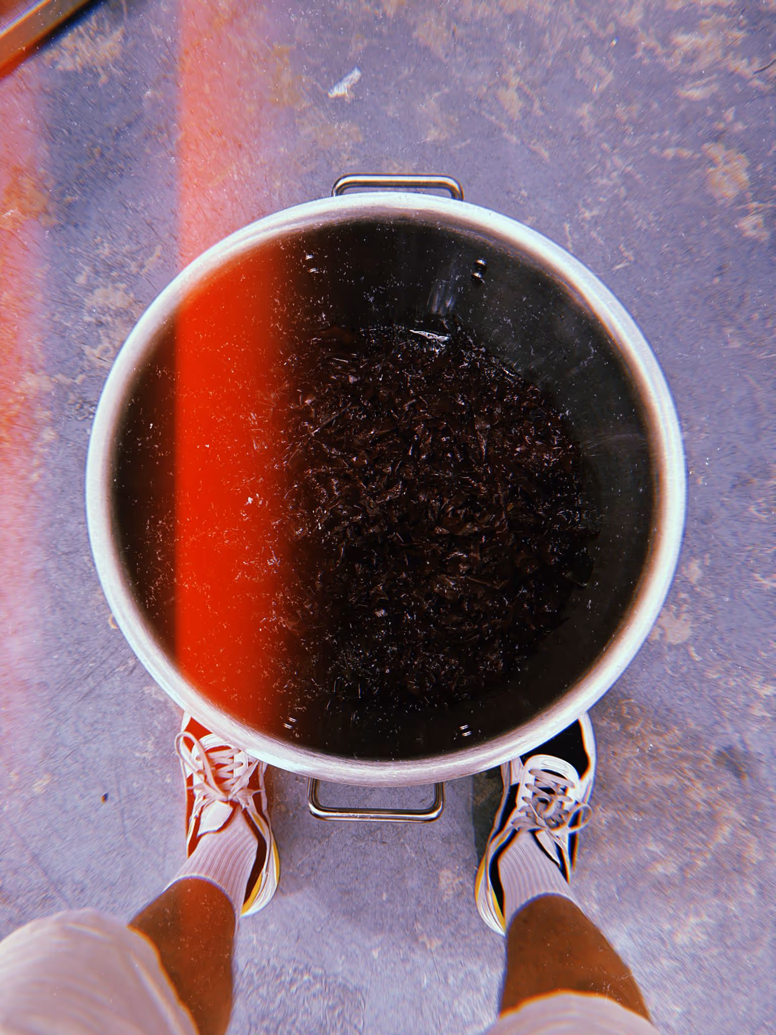 Pot of alcohol